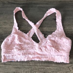 Aerie Light Pink Bralette